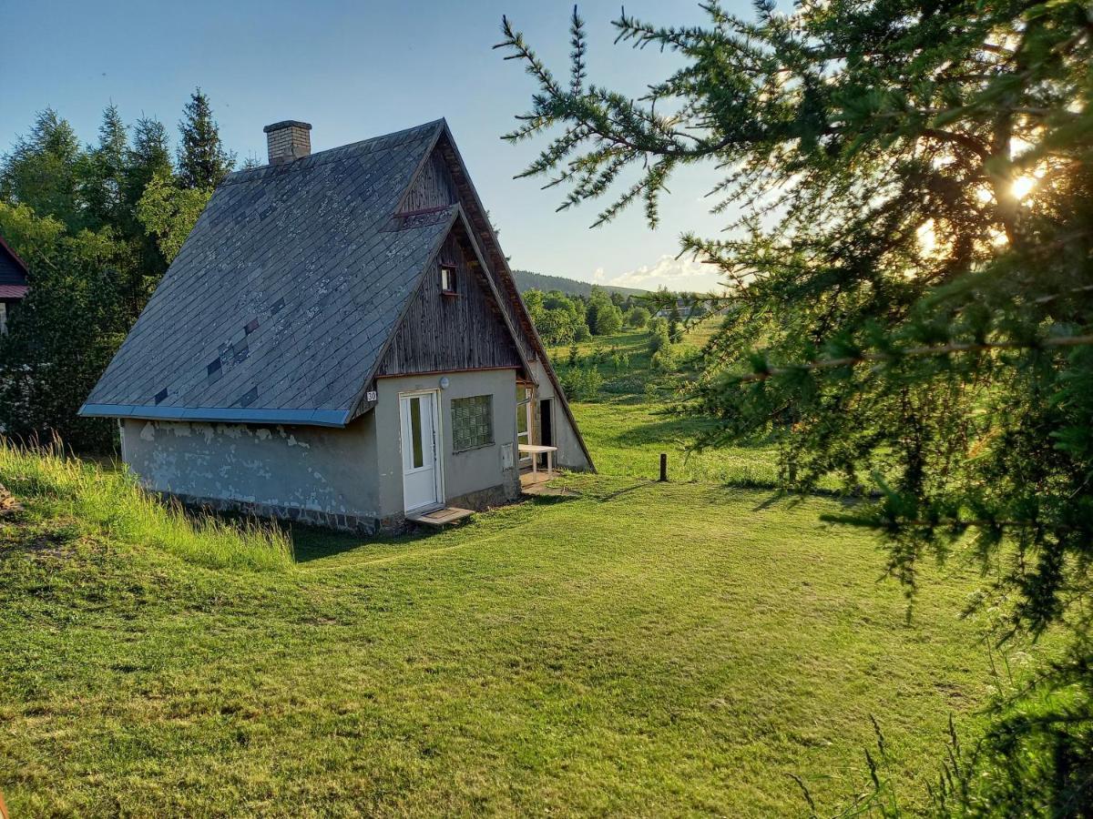 Chaloupka Na Vrsku Villa Loucna pod Klinovcem Exterior photo
